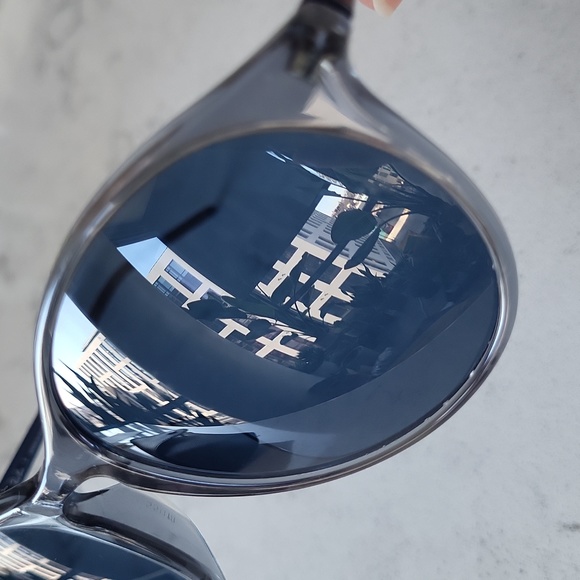 Ray Ban 4371F Blue Transparent Women's Sunglasses - Picture 6 of 7